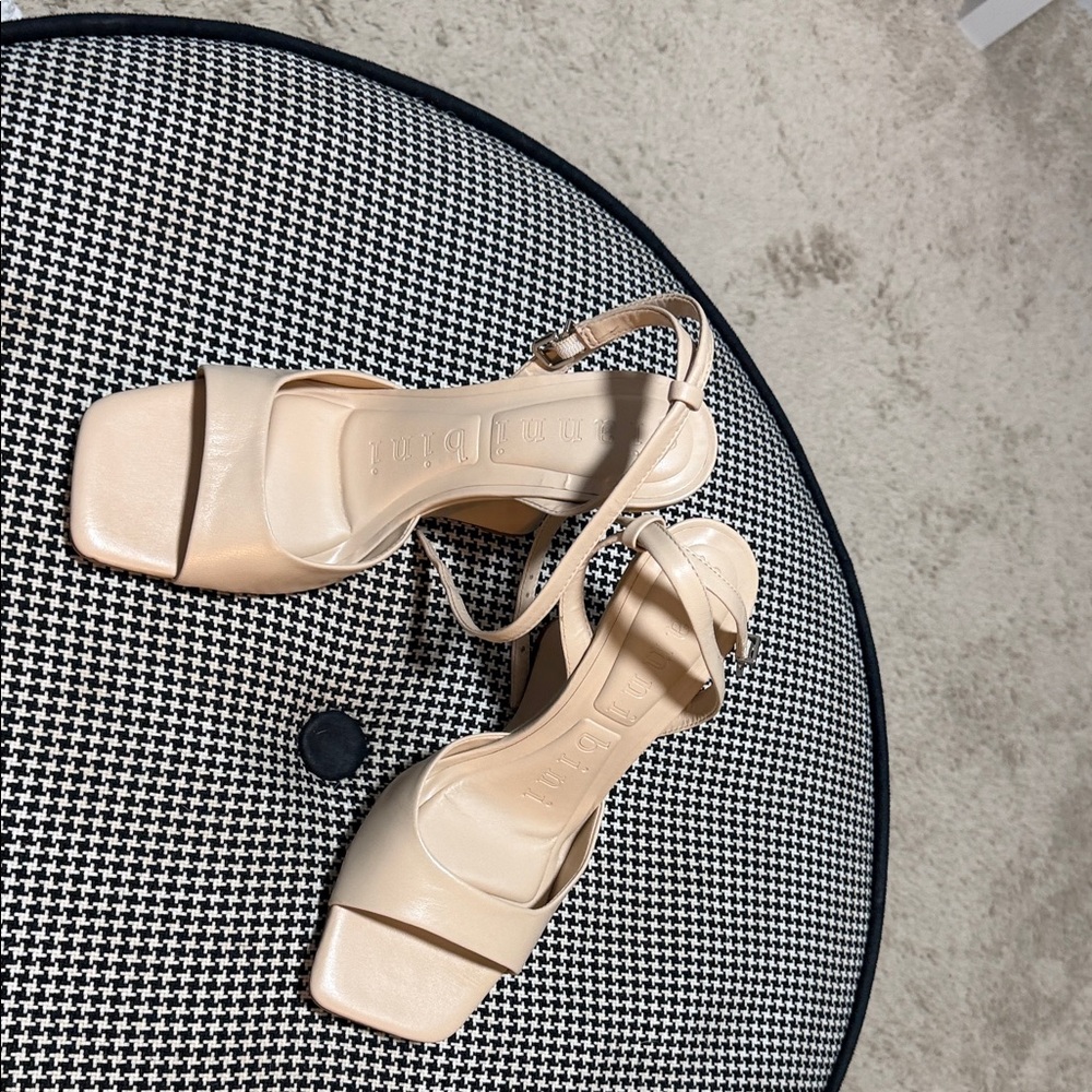 Gianni Bini Nude Heeled Sandals
